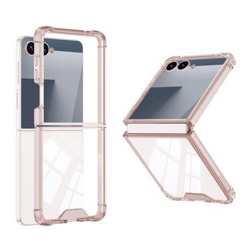 Galaxy Z Flip7 5G genomskinligt polykarbonatskal, Pink