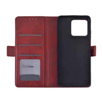 Motorola G56 5G Pl&aring;nboksfodral, ekol&auml;der i flera f&auml;rgalternativ