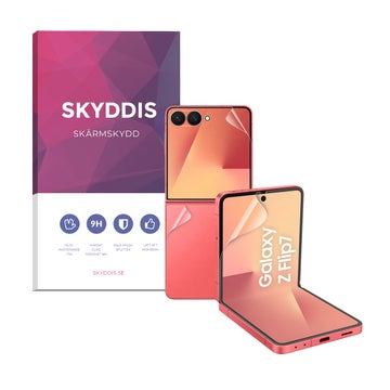 Galaxy Z Flip7 5G Skyddis skyddsfilmset, Klar