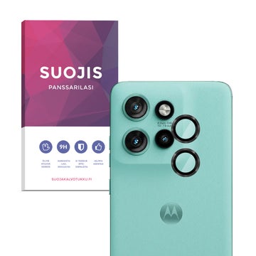 Motorola Edge 60 Neo 5G Skyddis skydd, för bakre kamerorna, Svarta kanter