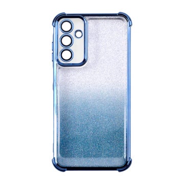 Galaxy A15 5G Glitter Bumper TPU-skal, Bl&aring;