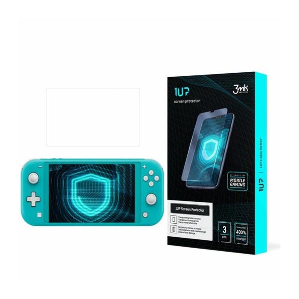 3MK 1UP Nintendo Switch Lite 2019 skyddsfilm, Klar (3-pack)