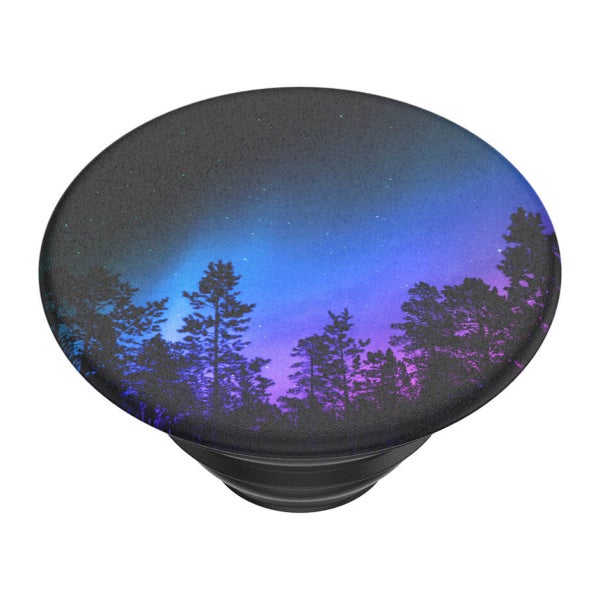 PopSockets PopGrip Avtagbart Grip med St&auml;llfunktion, Aurora Woods