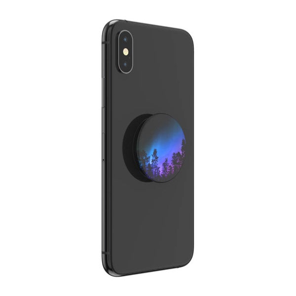 PopSockets PopGrip Avtagbart Grip med St&auml;llfunktion, Aurora Woods