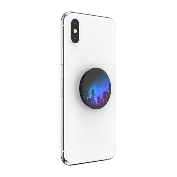 PopSockets PopGrip Avtagbart Grip med St&auml;llfunktion, Aurora Woods