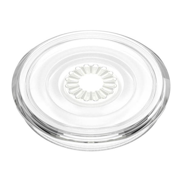 PopSockets PopGrip PlantCore Avtagbart Grip med St&auml;llfunktion, Clear