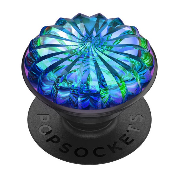 PopSockets PopGrip Avtagbart Grip med St&auml;llfunktion, Deco Purple Rainbow