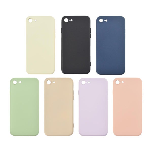 Apple iPhone SE (2020 / 2022) silikonaktigt TPU skal, Lavendel