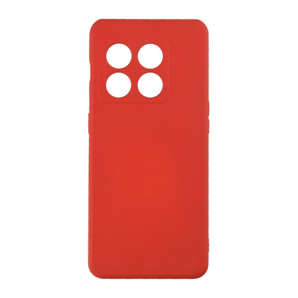 Oneplus 10 Pro silikonaktigt TPU skal, R&ouml;d