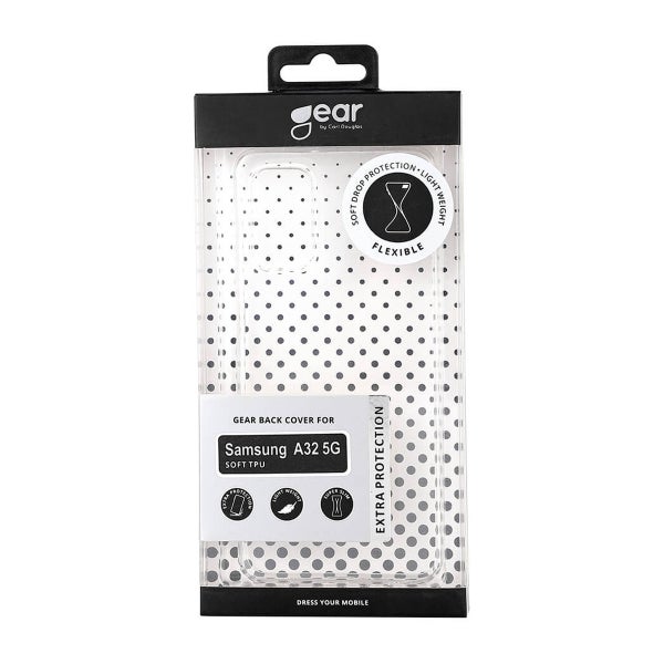 GEAR Samsung Galaxy A32 5G TPU skal, Transparent