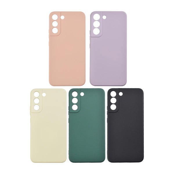 Samsung Galaxy S22 silikonaktigt TPU skal, M&ouml;rkgr&ouml;n