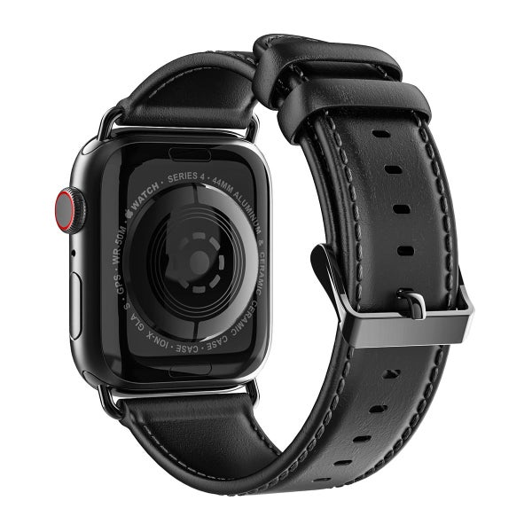 Apple Watch Series 42 / 44 / 45 / 46 / 49 mm Dux Ducis Business Band -armband, Svart
