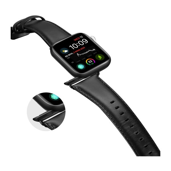 Apple Watch Series 42 / 44 / 45 / 46 / 49 mm Dux Ducis Business Band -armband, Svart
