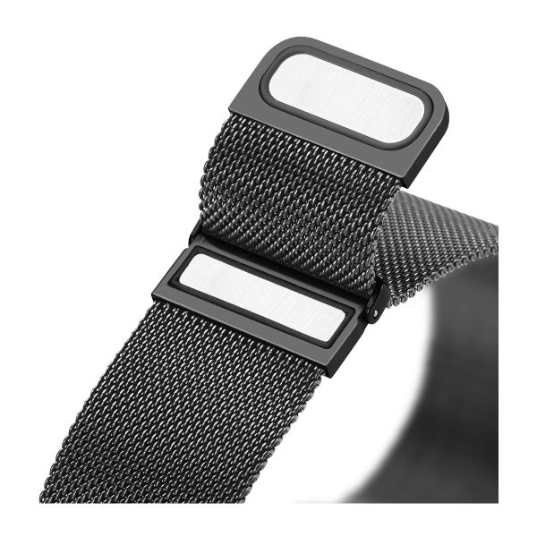 Dux Ducis Milanese Apple Watch 42 / 44 / 45 / 46 / 49 mm armband, Svart