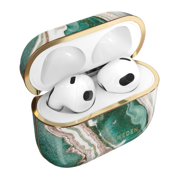 iDeal of Sweden AirPods 3 (2021) -skal, Golden Jade Marble