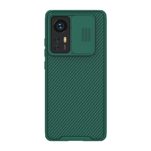 Nillkin Xiaomi 12 / 12X CamShield Pro Case -mobilskal, Gr&ouml;n