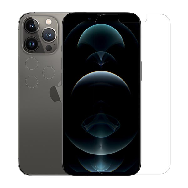 Nillkin iPhone 13 / 13 Pro / 16e / 17e Anti-Glare Protector &ndash;sk&auml;rmskyddsset, Matt