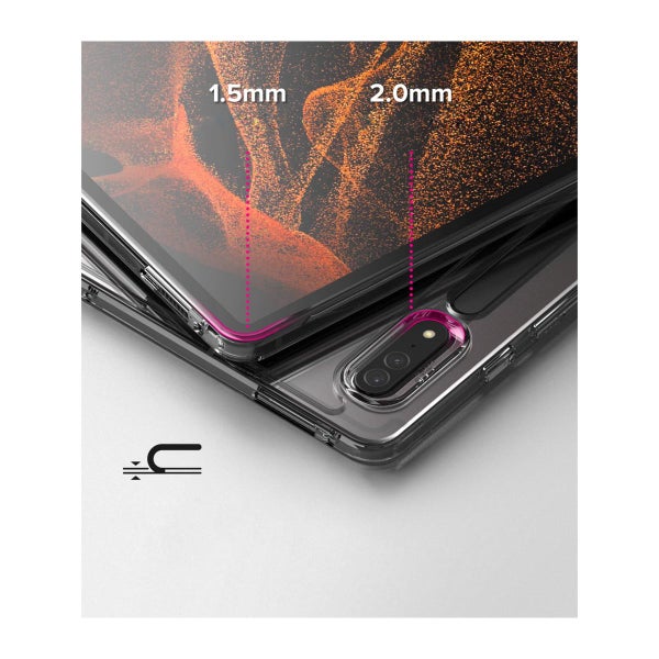 Ringke Fusion Galaxy Tab S8 Ultra skal, Transparent