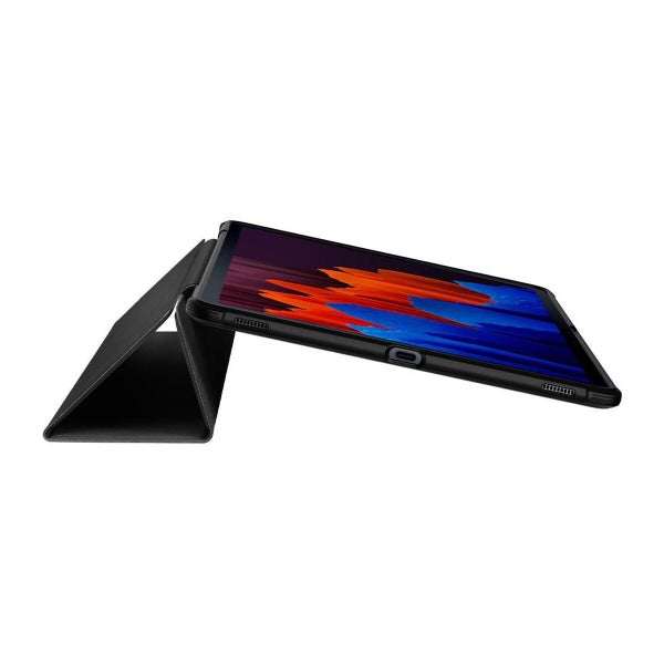 Spigen Rugged Armor Galaxy Tab S8+ / S7+ skal, Svart
