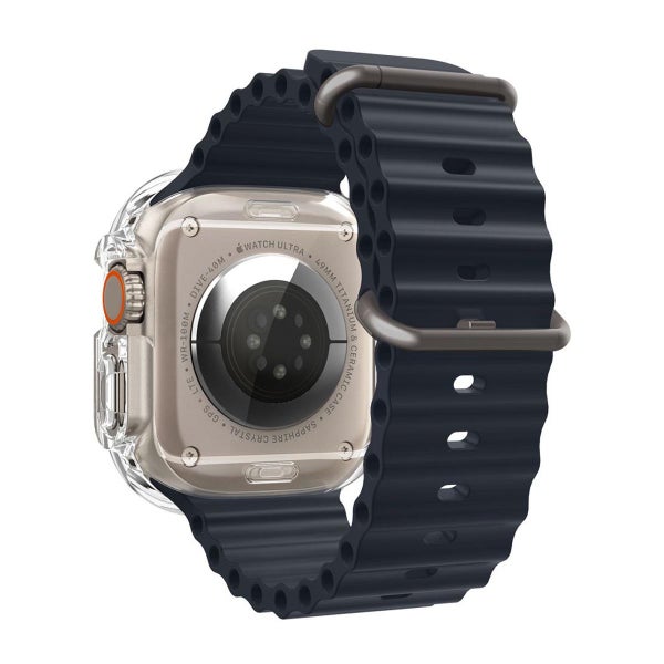 Spigen Ultra Hybrid Apple Watch Ultra skal, Transparent