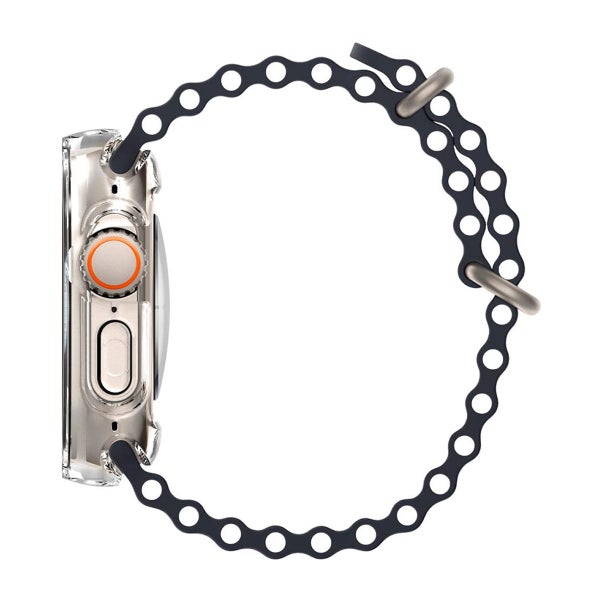 Spigen Ultra Hybrid Apple Watch Ultra skal, Transparent