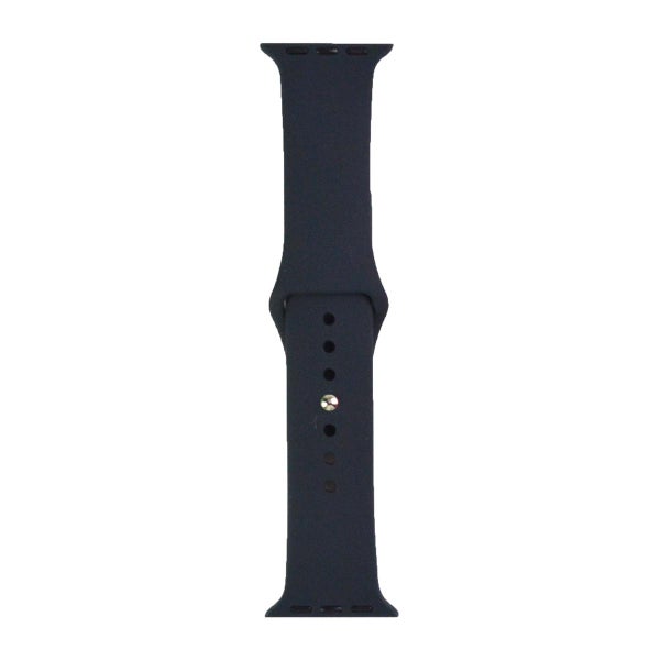 Silikonarmband Apple Watch 42 / 44 / 45 / 46 / 49 mm, Storlek S/M, Midnight
