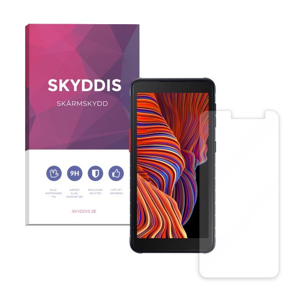 Samsung Galaxy Xcover 5 Skyddis sk&auml;rmskydd, klassiskt