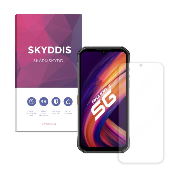 Ulefone Armor 11 5G / 11T 5G Skyddis sk&auml;rmskydd, klassiskt