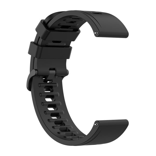 Silikonarmband Xiaomi Mi Watch, Svart