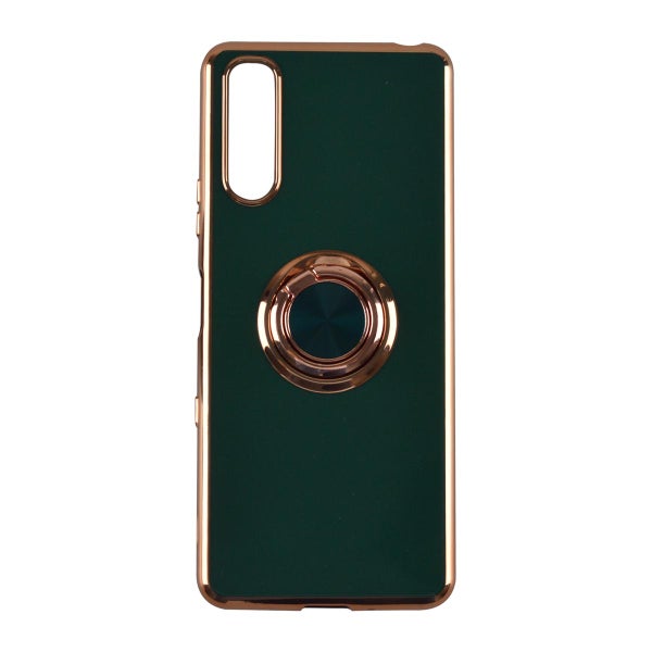Sony Xperia 10 III skal med greppring, M&ouml;rkgr&ouml;n