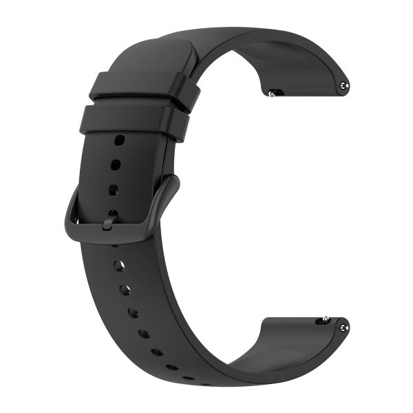 Silikonarmband Galaxy Watch 4/5/6, Svart