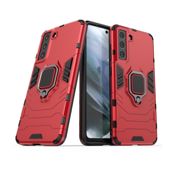 Samsung Galaxy S21 FE Armor -skal, R&ouml;d