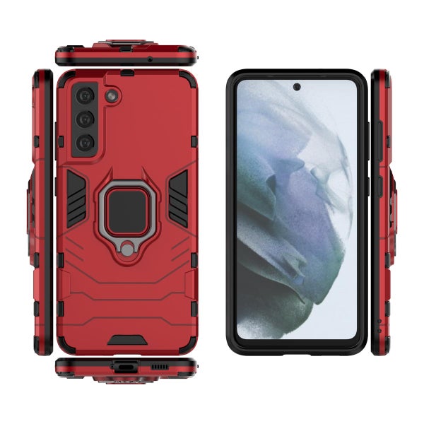 Samsung Galaxy S21 FE Armor -skal, R&ouml;d