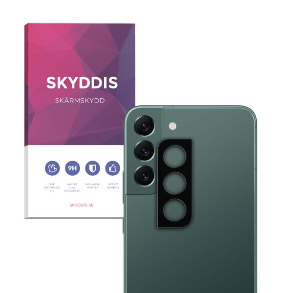 Samsung Galaxy S22 / S22 Plus Skyddis linsskydd f&ouml;r bakre kamerorna