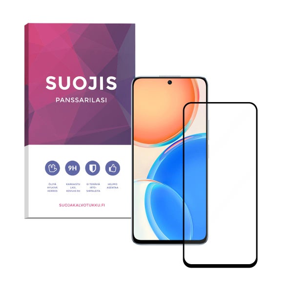 Honor X8 (4G/LTE) Skyddis sk&auml;rmskydd, Hela sk&auml;rmen