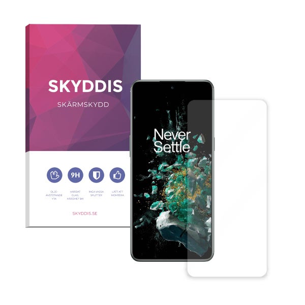 OnePlus 10T Skyddis sk&auml;rmskydd, klassiskt
