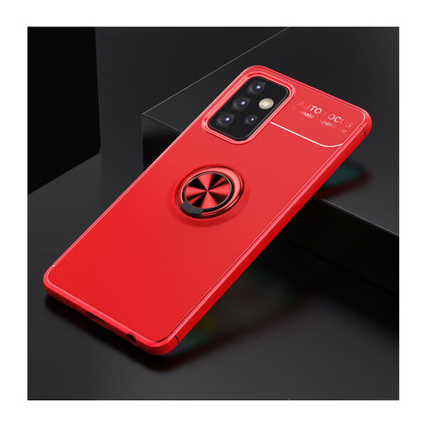 Samsung Galaxy A52 (4G/5G) / A52s 5G skal med greppring, Röd