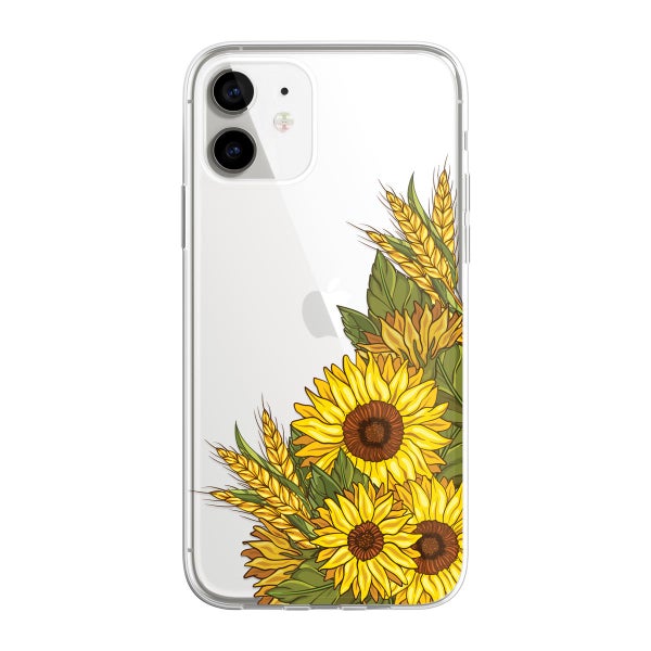 Apple iPhone 12 Mini TPU skal f&ouml;r v&auml;lg&ouml;renhet, Solros